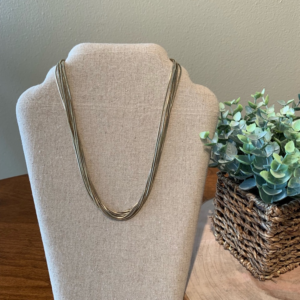 Gold necklace